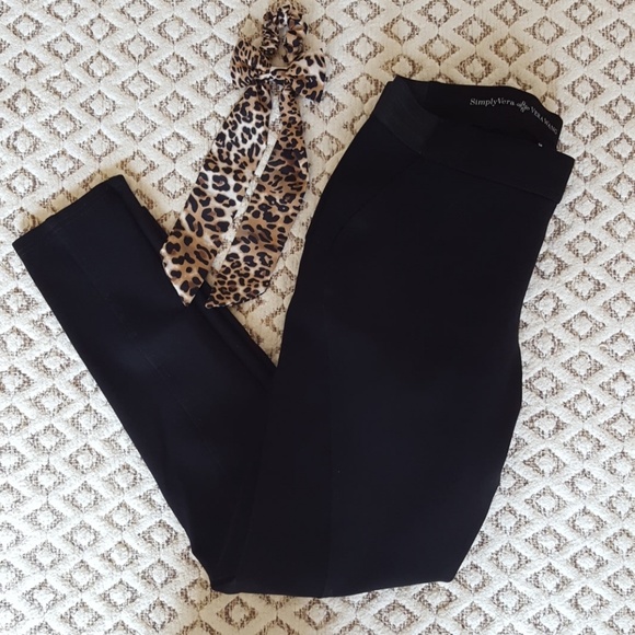 Simply Vera Vera Wang Pants - Simply Vera black leggings, size large